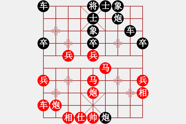 象棋棋譜圖片：張申宏 先負(fù) 趙鑫鑫 - 步數(shù)：40 