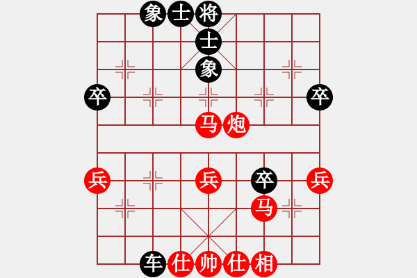 象棋棋譜圖片：弈海棋社一號VS弈海棋社二號(2011-1-13) - 步數(shù)：60 