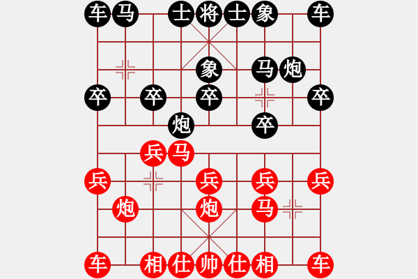 象棋棋譜圖片：王天一 先負(fù) 莊玉庭 - 步數(shù)：10 