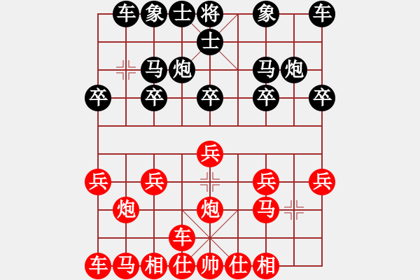 象棋棋譜圖片：天天象棋力評(píng)測(cè)太守棋狂先勝一修業(yè)6-12018·2·25 - 步數(shù)：10 