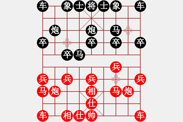 象棋棋譜圖片：游李兒(8星)-勝-無敵天下(風(fēng)魔) - 步數(shù)：10 