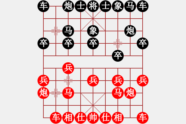 象棋棋譜圖片：‖棋家軍‖[474177218] -VS- wo有噯囨言棄[404758829] - 步數(shù)：10 