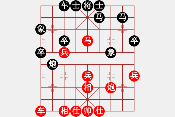 象棋棋譜圖片：222 - 步數(shù)：6 