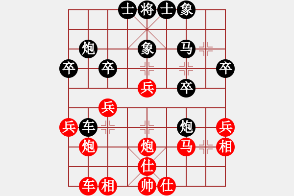 象棋棋譜圖片：張桐瑞復(fù)盤2月19日 - 步數(shù)：30 