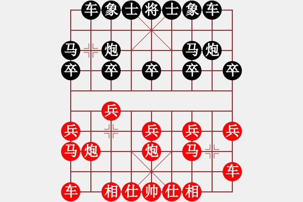 象棋棋譜圖片：楊明先手勝網(wǎng)友（64） - 步數(shù)：10 