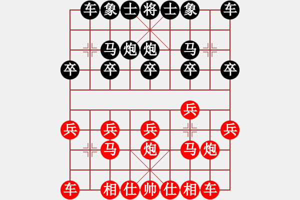 象棋棋譜圖片：qindhjd 負 笑熬漿糊 - 步數(shù)：10 