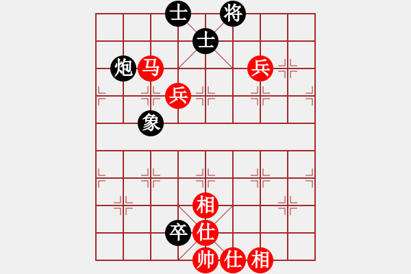 象棋棋譜圖片：五八炮對反宮馬 （黑車1平3）   沙灣棋藝會(2段)-勝-啊壞(2段) - 步數(shù)：130 