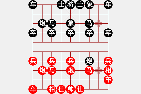 象棋棋譜圖片：bbboy002（業(yè)3-3） 先勝 站在雨中哭泣（業(yè)3-2） - 步數(shù)：10 