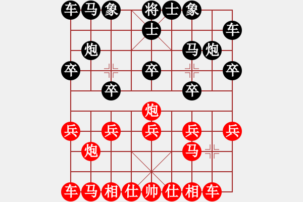 象棋棋譜圖片：武士棋緣(天罡)-負(fù)-四海的龍(天罡) - 步數(shù)：10 