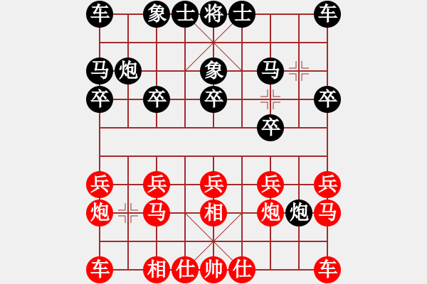 象棋棋譜圖片：越南 阮明日光 負(fù) 上海 徐志愷 - 步數(shù)：10 