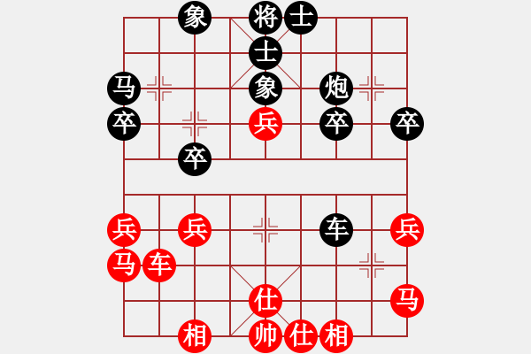 象棋棋譜圖片：風(fēng)林火山【執(zhí)黑】勝 ryueifu - 步數(shù)：40 