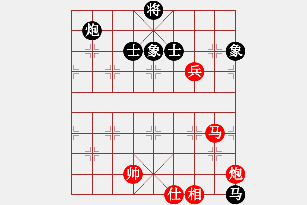 象棋棋譜圖片：呼延灼(9星)-和-丐幫洪七公(9星) - 步數(shù)：100 