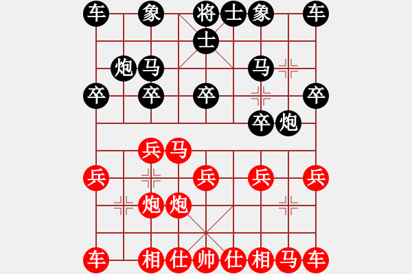 象棋棋譜圖片：老魏[1245437518] -VS- 唐浩洋[1833431172] - 步數(shù)：10 