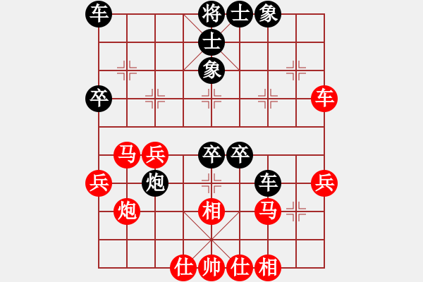 象棋棋譜圖片：花溪區(qū)曹建芝（負(fù)）南明區(qū)黃明昌 - 步數(shù)：40 