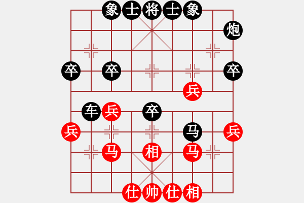 象棋棋譜圖片：楊楊爸（業(yè)6-3） 先和 bbboy002（業(yè)7-1） - 步數(shù)：40 