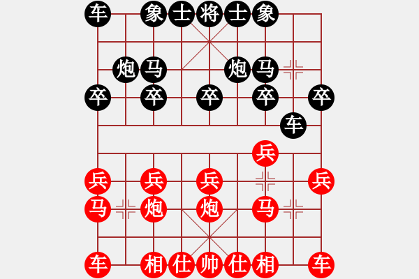 象棋棋譜圖片：delongjie(9星)-勝-一根筋(6星) - 步數(shù)：10 