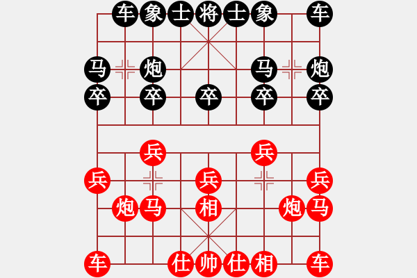 象棋棋譜圖片：張家港 沈國(guó)才 負(fù) 浙江 曾少權(quán) - 步數(shù)：10 