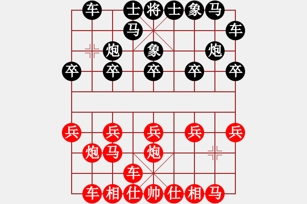 象棋棋譜圖片：久遠(yuǎn)年代久遠(yuǎn)的歷史久而久之 - 步數(shù)：10 