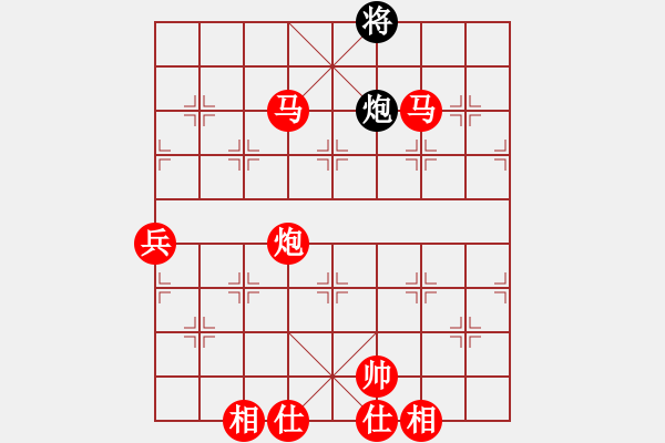 象棋棋譜圖片：棋局-21a a cC C - 步數(shù)：121 