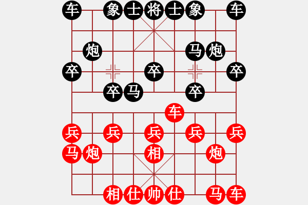 象棋棋譜圖片：新疆維吾爾自治區(qū) 皮傳洪 負(fù) 山東嘉周 張志國 - 步數(shù)：10 