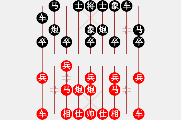 象棋棋譜圖片：2006年第三屆梁山賽第九輪：北斗七星丙(4r)-勝-將帥英雄海(初級(jí)) - 步數(shù)：10 