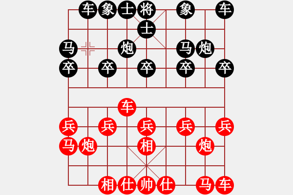 象棋棋譜圖片：四川 鄭惟桐 勝 石油體協(xié) 張欣 - 步數(shù)：10 