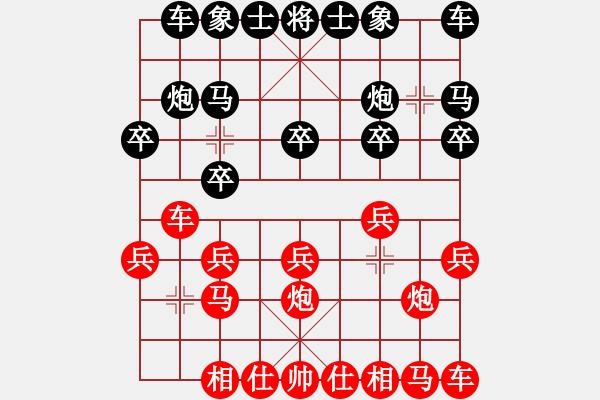 象棋棋譜圖片：金庸一品堂棋社 雅潔 先負(fù) 金庸武俠令狐沖 - 步數(shù)：10 