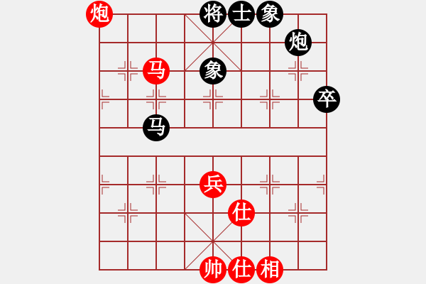 象棋棋譜圖片：第六屆 華南地區(qū)象棋等級(jí)賽 第 7 輪 梁世浩 先和 陳健纘（英德市冠軍） - 步數(shù)：100 