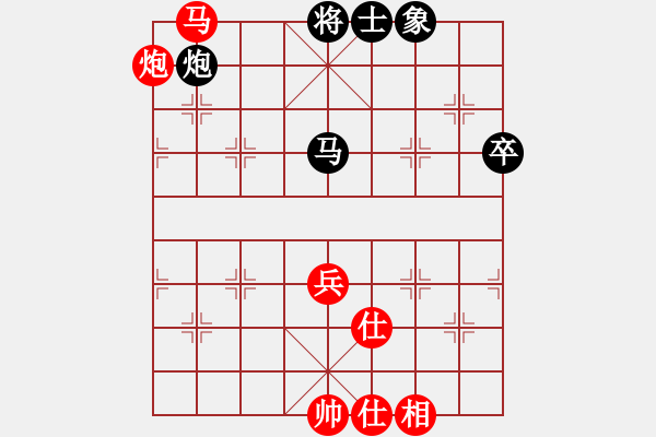 象棋棋譜圖片：第六屆 華南地區(qū)象棋等級(jí)賽 第 7 輪 梁世浩 先和 陳健纘（英德市冠軍） - 步數(shù)：110 