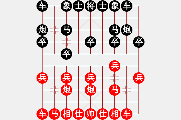 象棋棋譜圖片：小猴子[78467373] -VS- V獨孤九劍V[317270757] - 步數(shù)：10 