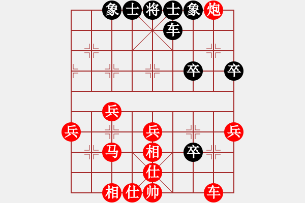 象棋棋譜圖片：‖棋家軍‖皎月[2739506104] -VS- 王者絕非偶然[2558242018] - 步數(shù)：35 