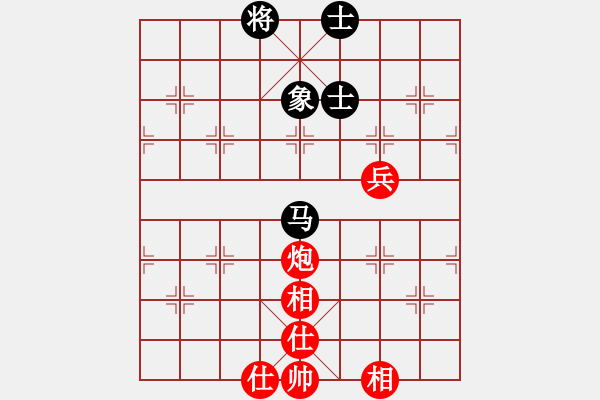 象棋棋譜圖片：曹木林先和方偉勝 - 步數(shù)：80 