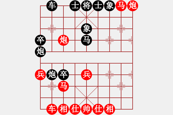 象棋棋譜圖片：英雄同盟二[紅] -VS- 【西點軍?！扛偧?2 [黑] - 步數(shù)：40 