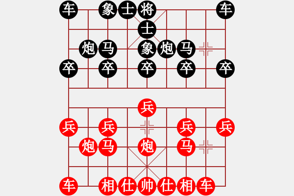 象棋棋譜圖片：教父(月將)-和-梁山翻江蜃(1段) - 步數(shù)：10 