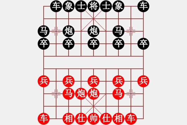 象棋棋譜圖片：你的微笑像擁抱 [1163065589] -VS- 浙江好想朋友[37576423] - 步數(shù)：10 