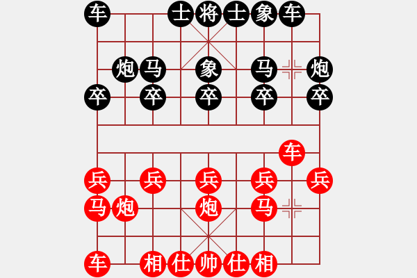 象棋棋譜圖片：pietro(9級)-負-古柯(4級) - 步數(shù)：10 