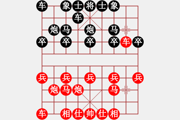 象棋棋譜圖片：欺硬怕軟VS棋仙山莊劉進(jìn)(2011 4 28) - 步數(shù)：10 