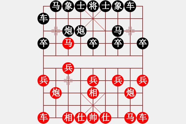 象棋棋譜圖片：白胡子老道(3級(jí))-勝-越南阮有科(3級(jí)) - 步數(shù)：10 