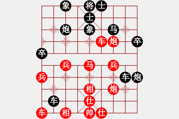 象棋棋譜圖片：白胡子老道(3級(jí))-勝-越南阮有科(3級(jí)) - 步數(shù)：40 