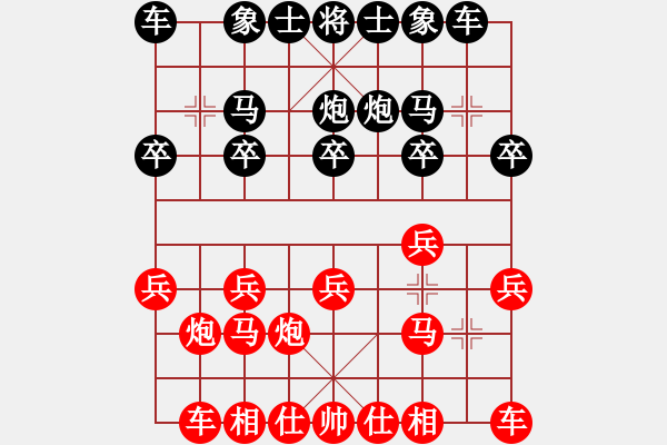 象棋棋譜圖片：劍氣以士角炮對(duì)過宮炮新路?。。。。?！ - 步數(shù)：10 