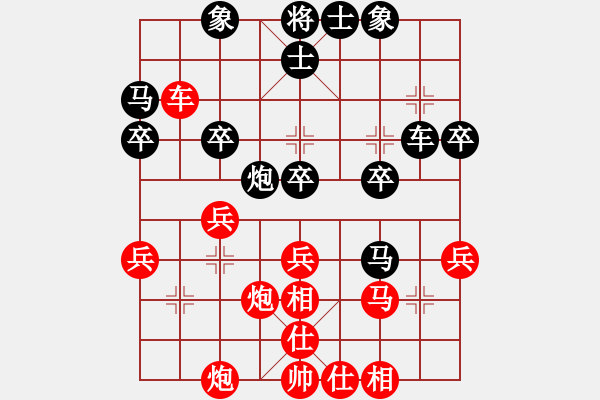 象棋棋譜圖片：金龍奪(9弦)-勝-弈林之豬(2弦) - 步數(shù)：40 