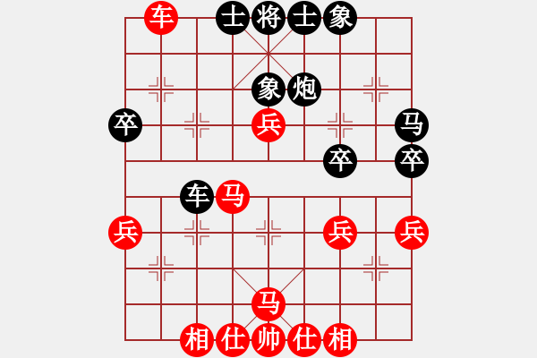 象棋棋譜圖片：doos(5段)-勝-神他也是人(4段) - 步數(shù)：40 