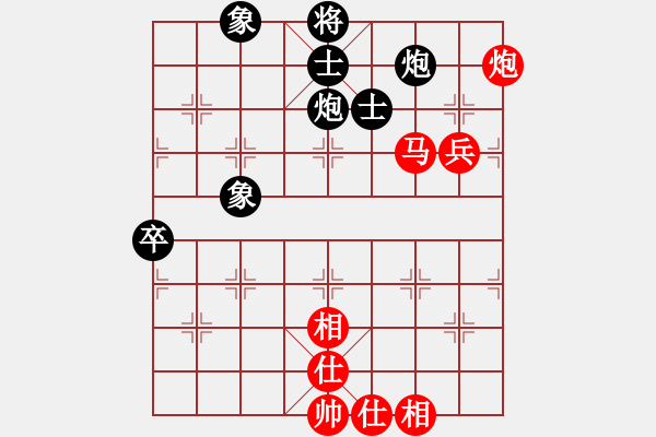 象棋棋谱图片：双核梅花雨(9段)-和-橘梅隐士(6段) - 步数：100 