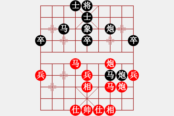 象棋棋譜圖片：【8】披星戴月 (天罡) 和 風(fēng)雨樓追風(fēng) (天罡) - 步數(shù)：40 