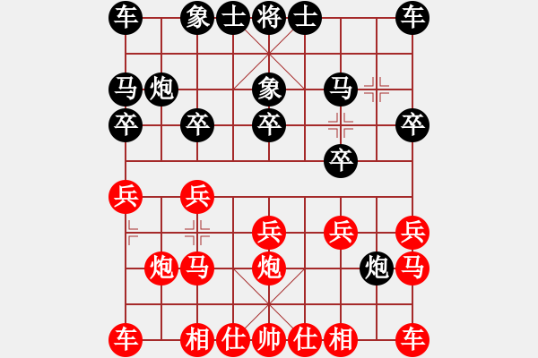 象棋棋譜圖片：櫻王防水[2667308128] 勝 棋緣閣-芳棋[893812128] - 步數(shù)：10 