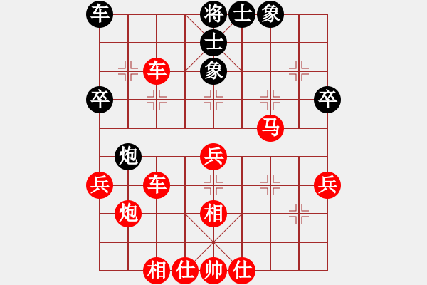 象棋棋譜圖片：bbboy002[紅] -VS- wei2004ab[黑] - 步數(shù)：53 