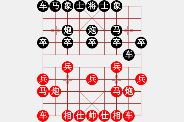 象棋棋譜圖片：2022.11.5新光杯網(wǎng)絡(luò)賽第2輪（曲研先負(fù)余書(shū)豪） - 步數(shù)：10 