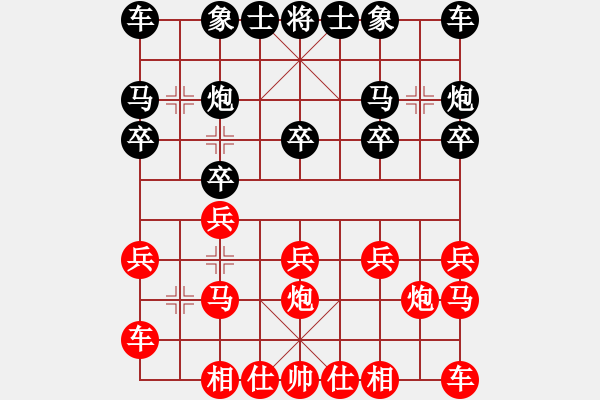 象棋棋譜圖片：鳳翔明珠(4段)-負(fù)-舒淇爛(8段) - 步數(shù)：10 