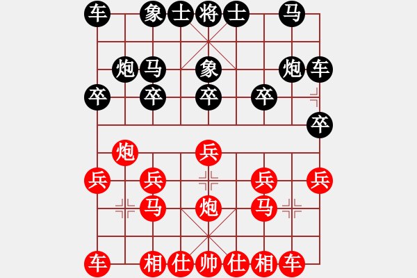 象棋棋譜圖片：青湖劍廖勝峰受讓二先對(duì)西北狼金華3 - 步數(shù)：10 