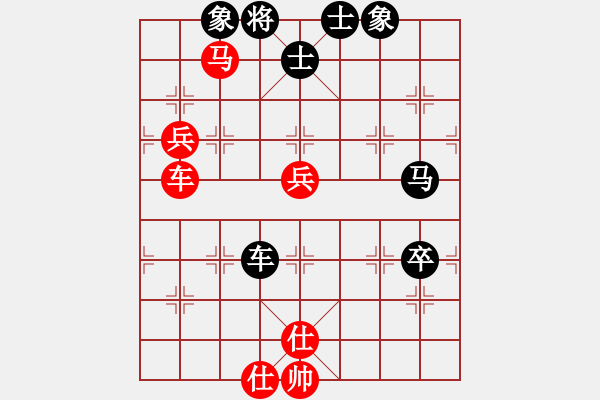 象棋棋譜圖片：殺你嗎貨佬(9段)-和-青城石蜜(月將) - 步數(shù)：100 